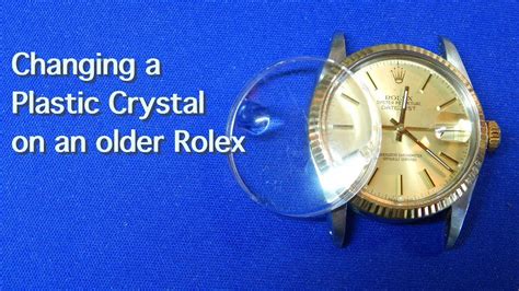 crystal protector for rolex datejust|Rolex crystal replacement.